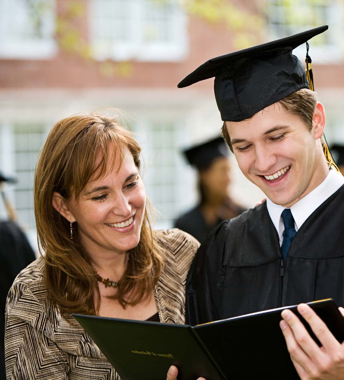 Mother and son Graduation